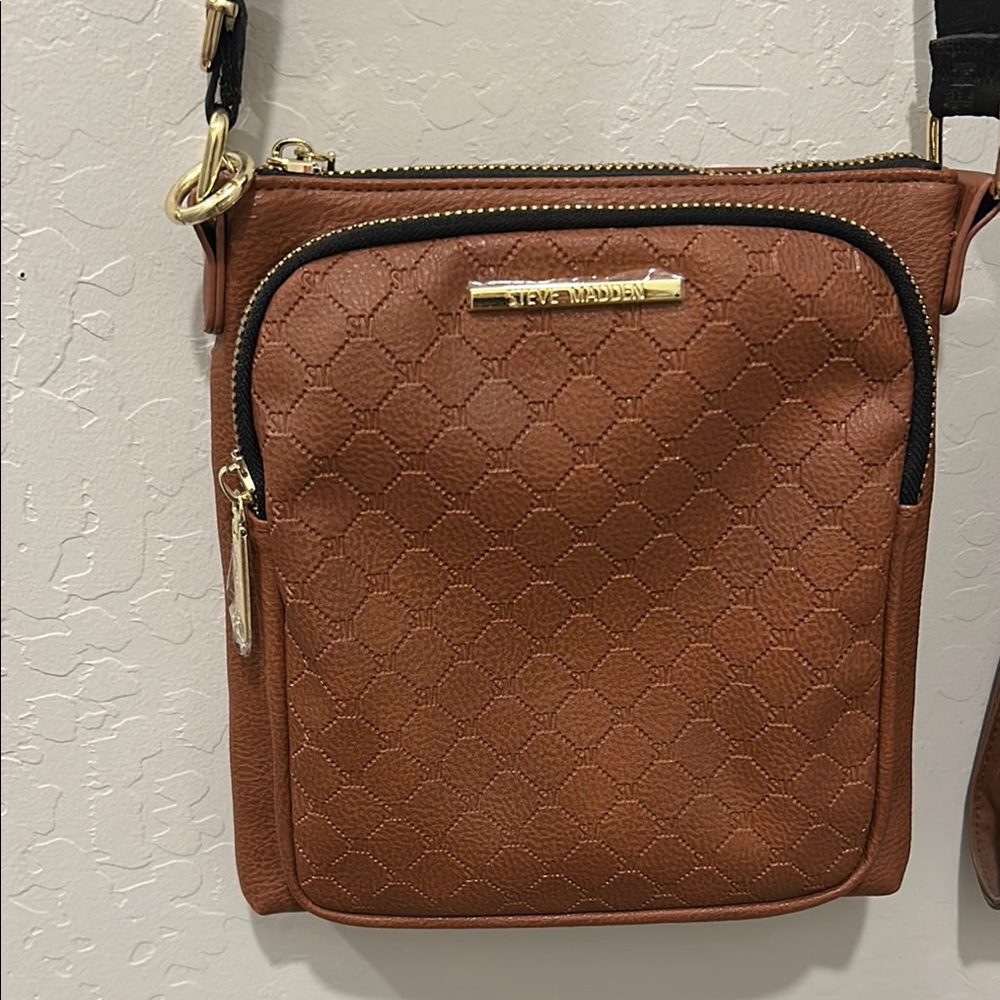 Steve Madden Brown Crossbody Bag